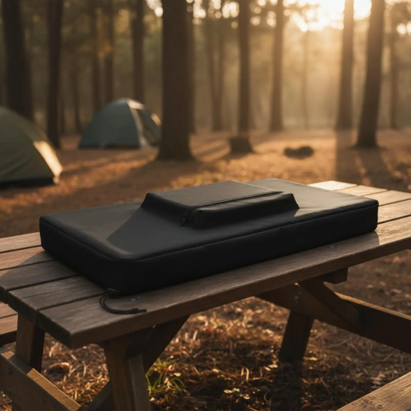 Kitchen Appliance Cover Waterproof Nylon Grill Bag Electric Grill Storage Case Dustproof Pouch for Barbecue Plate view 5