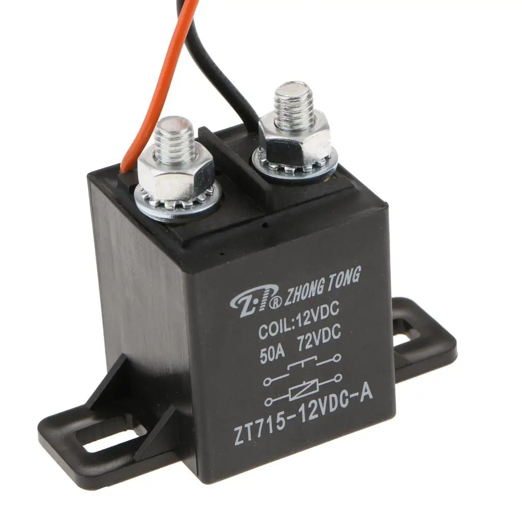 

DC 12V SPST Automotive Control Battery ON/OFF Relay Heavy Duty Split
