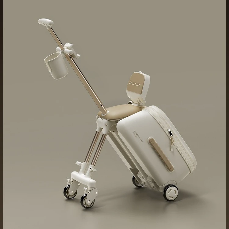 Handgepäck Kofferset Trolley-Koffer Bordgepäck Flugzeugtauglicher Kinderwagen Baby Kann Darin Sitzen