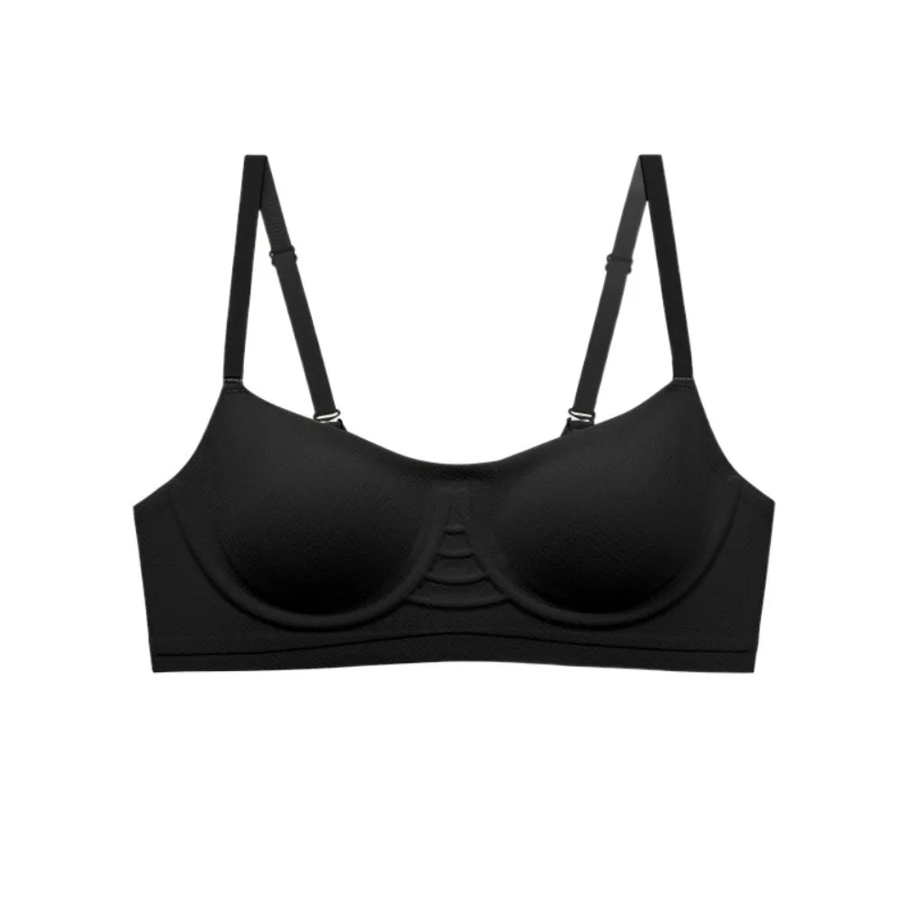 

Comfortable Sweet Wireless Push Up Bra Shockproof Anti-sagging Underwear for Women Thin Lingerie Seamless Bra Gifts