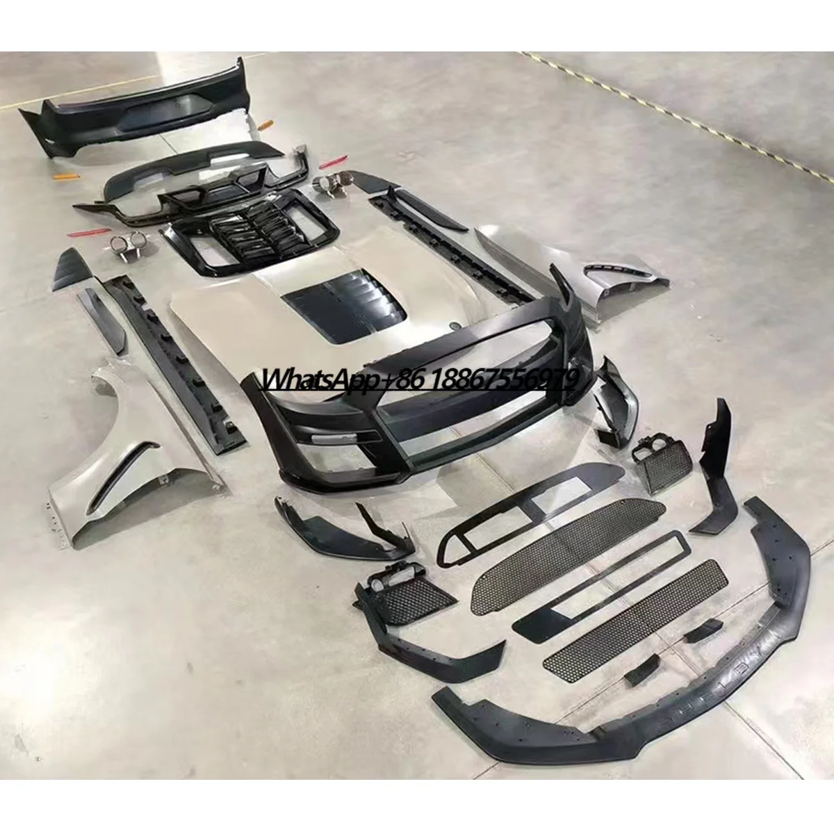 

Car Auto Parts Full Body Kits for Cars Mustang Upgrade GT500 Universal Body Kit for Hatchback Cars