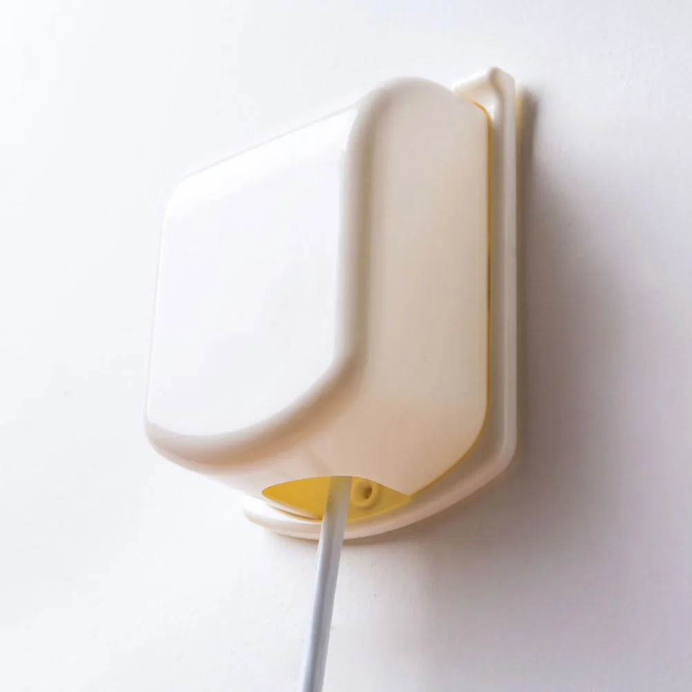 

2Pcs User Friendly Outlet Plug Lids Anti Deformable Safety Covers for Bedroom Balcony Garage Electric Socket Covers