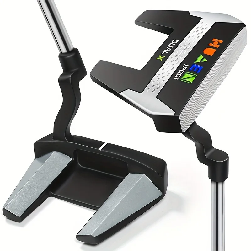 

Right-Handed Golf Putter for Men with Alignment Aid and Ball Pick-Up Feature - Zinc Alloy Head Christmas Father's Day Gifts