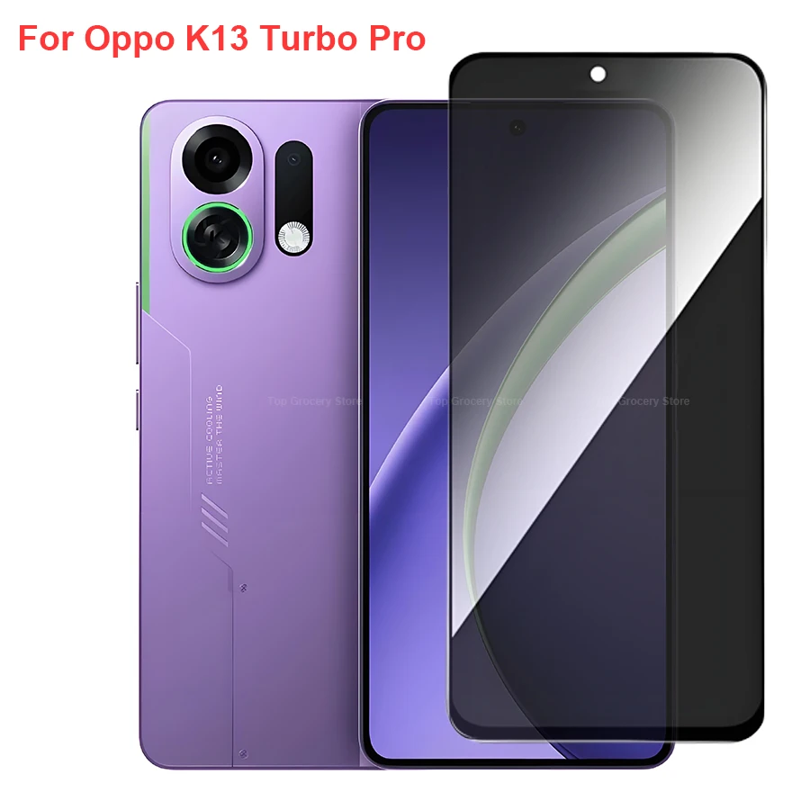 

For Oppo K13 Turbo Pro PLE110 Anti Spy Privacy Tempered Glass Screen Protector Compatible For OppoK13 Turbo Pro Phone Film