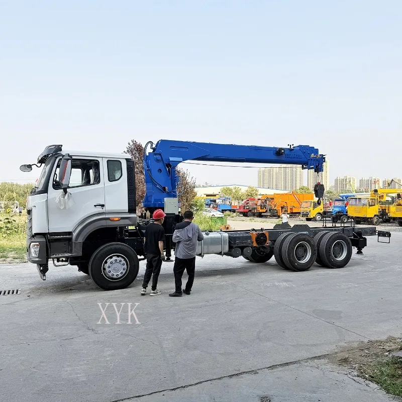Customized Hydraulic Truck Crane Light Truck Modification Vehicle Crane Agricultural Tractor Small Crane Deposit