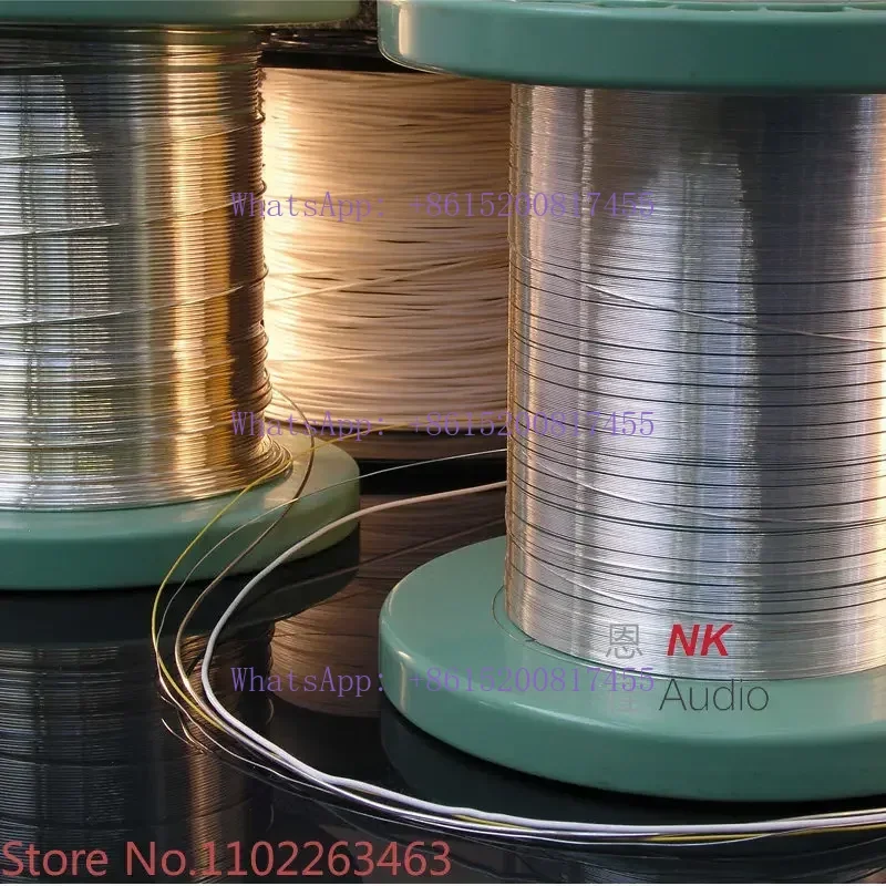 Mun/dorf mcap gold and silver wire pure gold and silver alloy wire 1mm with insulating skin yellow