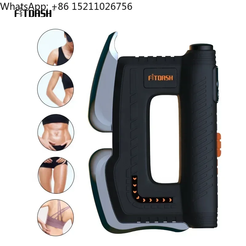 Fitdash design muscle massager hyperblade rechargeable reduce current fascia massage knife for shoulder blade pain