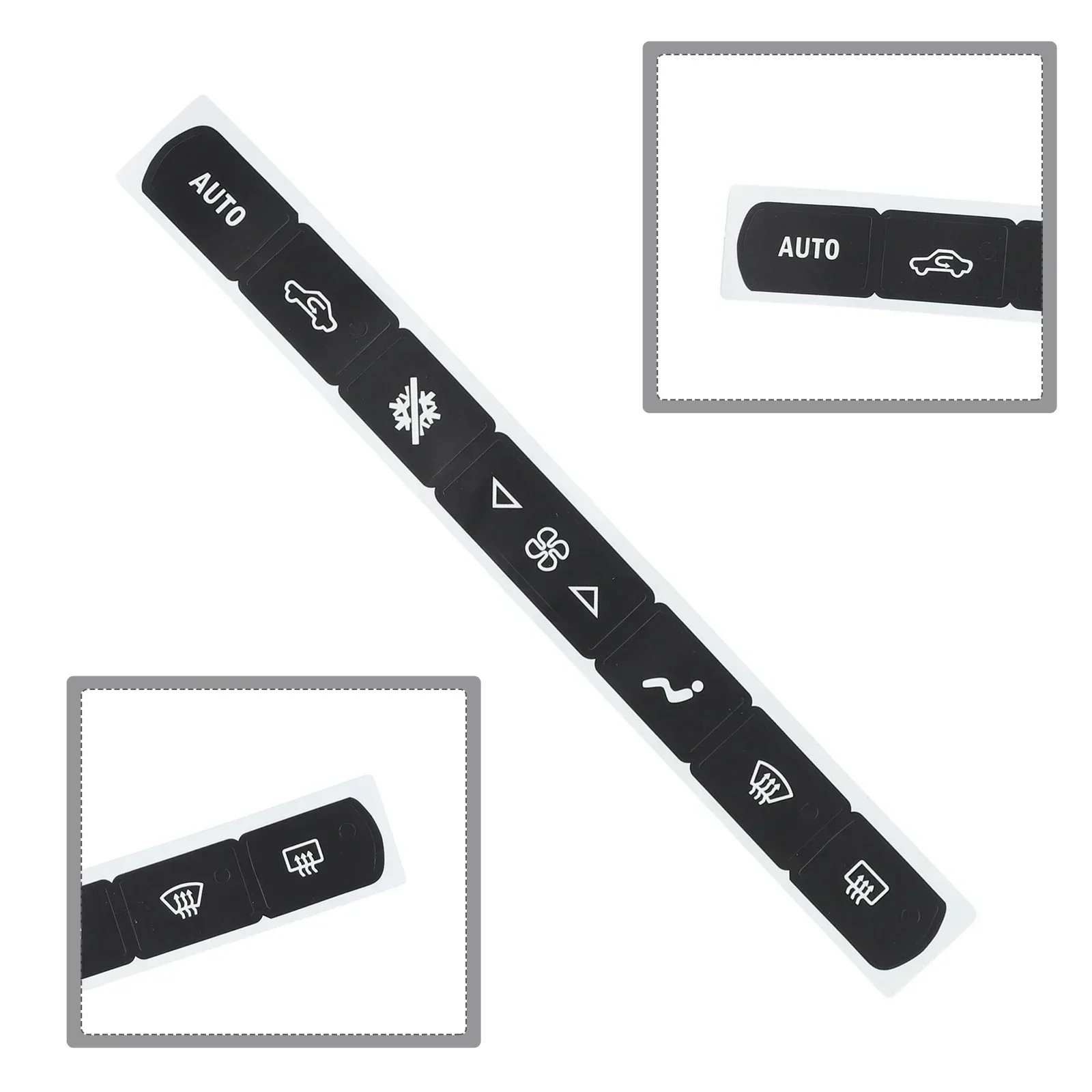 1set A/C Climate Control Button Repair Decal Sticker For Corvette C6 2005-2013 Air Conditioning Panel Button Repair Sticker