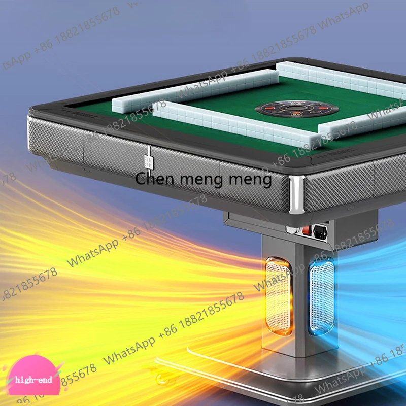 

D5556 Modern Minimalist Mahjong Table Nordic Luxury Automatic Shuffling Foldable 2-in-1 Dining Table Restaurant Furniture Muebl