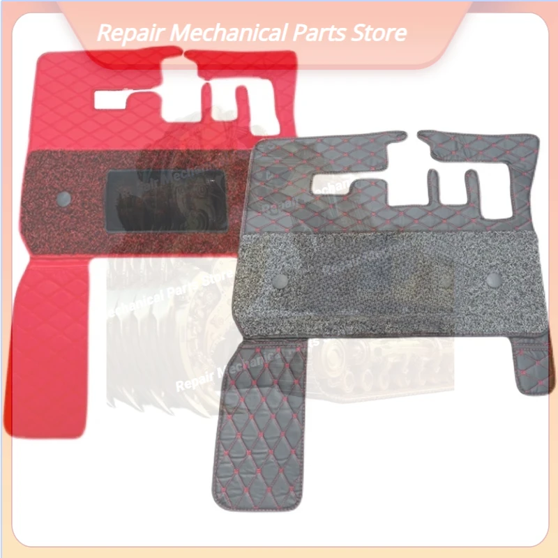 For Excavator Doosan Daewoo Wheel Dig DX55/60/150W/210--7-9C-ECO Special Cab Carpet Foot Mat Anti-dirt Mat