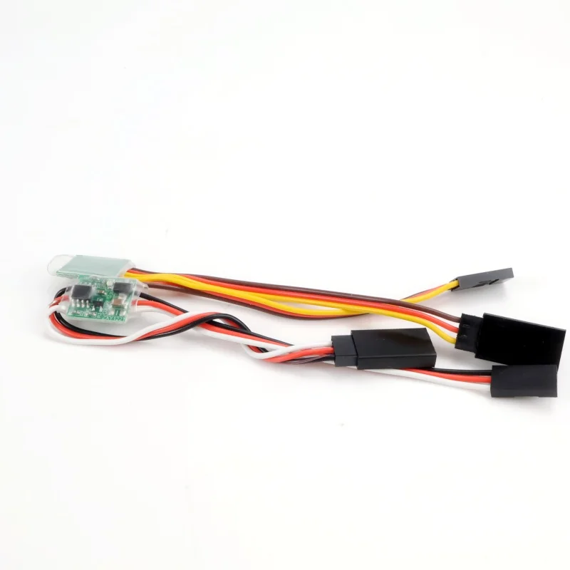 4 Uds Servo inversor Universal señal 4-6V/3,6 V-24V marcha atrás bajo/alto voltaje para RC Servo avión cola en V