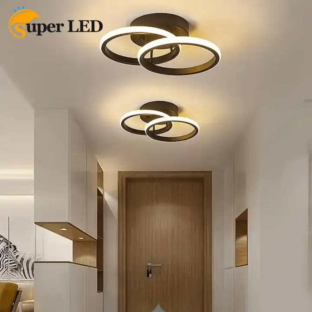 

Minimalism Surfaced Mounted Ceiling Lamp Modern Bathroom Balcony Corridor Aisle Kitchen Decorative Light