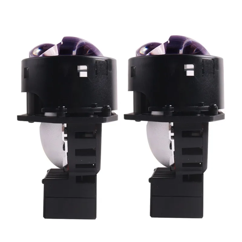 

6000K 3 Inch Bi LED Laser Projector Lens for Car Headlight Retrofit 12V 73W Double Reflectors