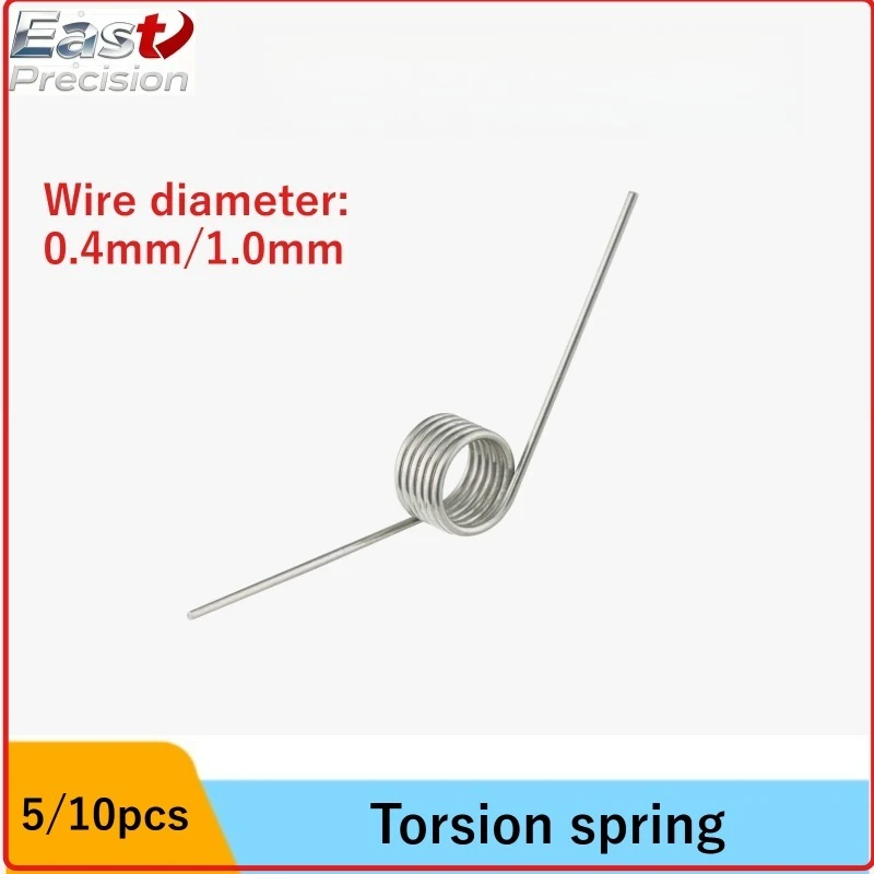 

Standard Parts for 3D Printed Models 1x5x3 Mm Torsion Spring (5pcs) BC001 /0.4x4x6 Mm Torsion Spring Wire Diameter: 0.4mm/1.0mm