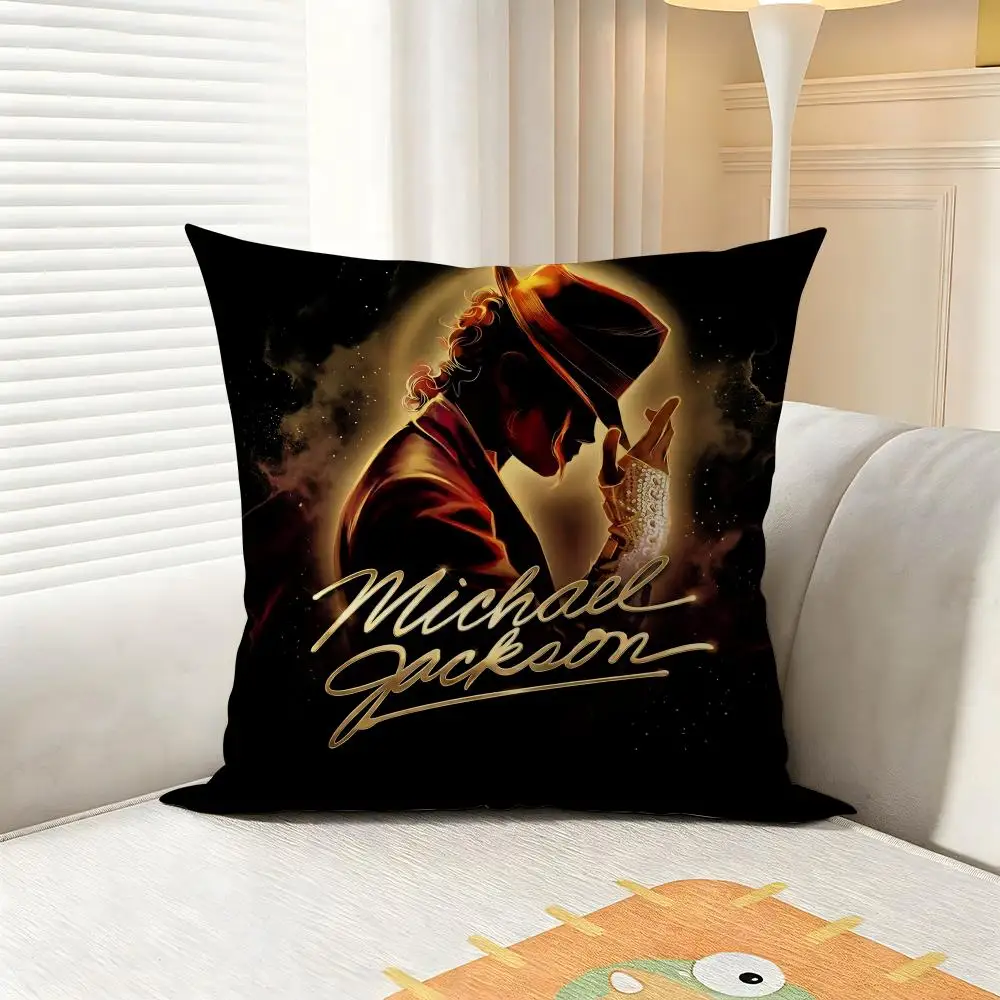 Legendary M-Michael JacksonS Cushion Cover 4Pcs Soft Plush Throw