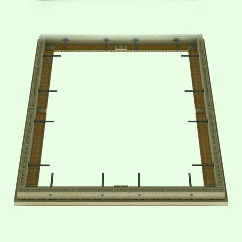 1020 Uds. MOC Vincent van Gogh s quinze girasoles modelo artístico bloques de construcción construcción regalos de navidad juguete ladrillo niños