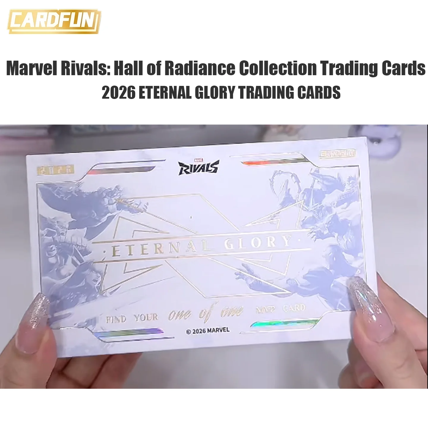 

CARD FUN Authentic Marvel Rivals Series Trading Card Iron Man Spider-Man Glory Hall Limited Collectibles Marvel Fans Collectible