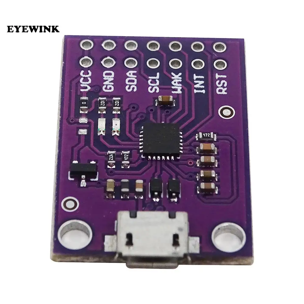 CP2112 Debug Board USB to SMBus I2C Communication Module 2.0 MicroUSB 2112 Evaluation Kit for CCS811 Sensor Module for arduino image 3