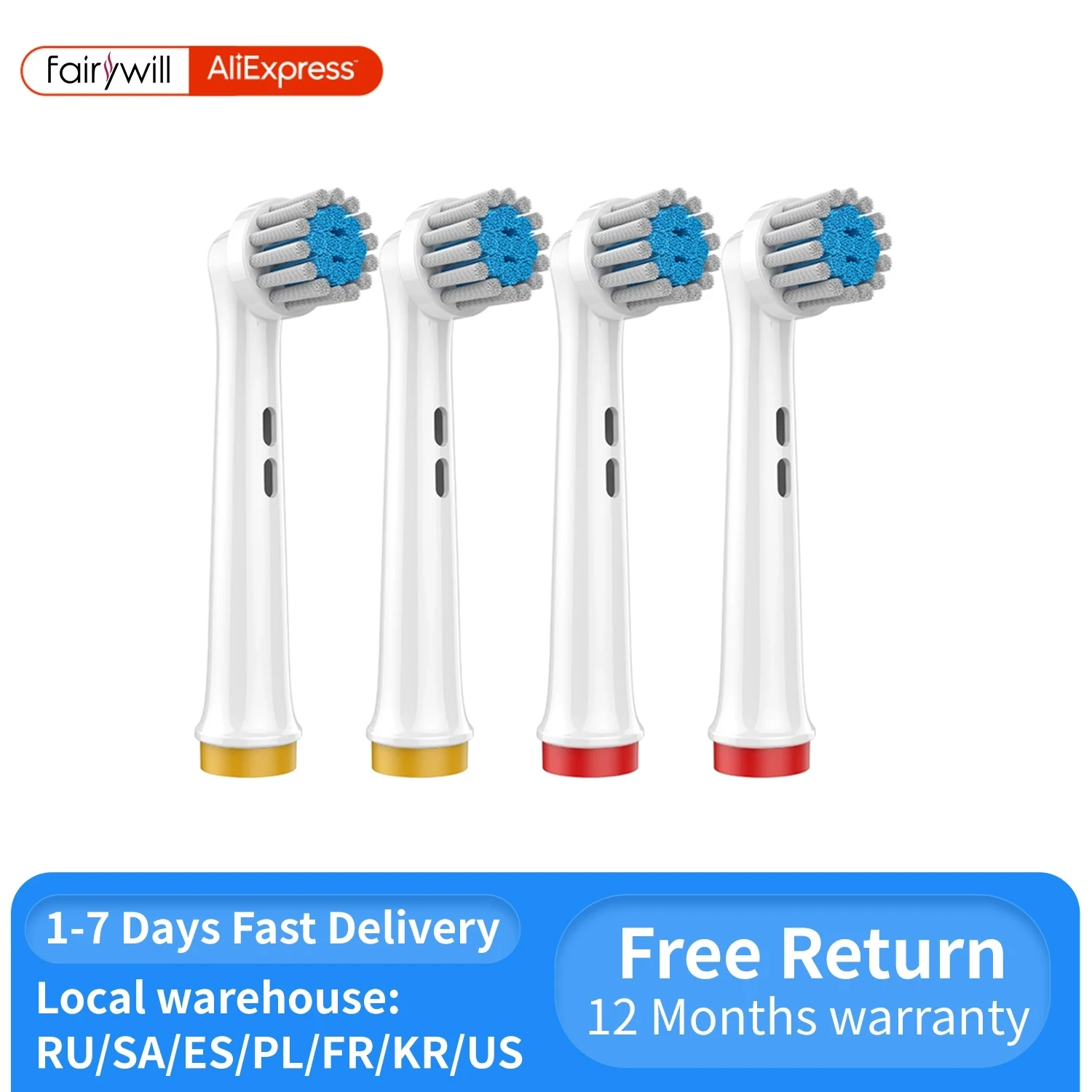 Oryginalne wymienne główki do szczoteczki do oral-b elektryczna obrotowa szczoteczka do zębów oryginalne wybielanie zębów miękkie włosie końcówki do szczoteczki