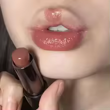 Batom vermelho marrom batom à prova dwaterproof água hidratante espelho batom brilho labial natural maquiagem de longa duração presente do dia dos namorados - AliExpress 66