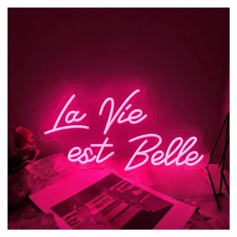 la-vie-est-belle-neon-sign-light-for-wedding-birthday-party-restaurant-cafe-bar-room-wall-decor-usb-lamp-35cmx206cm