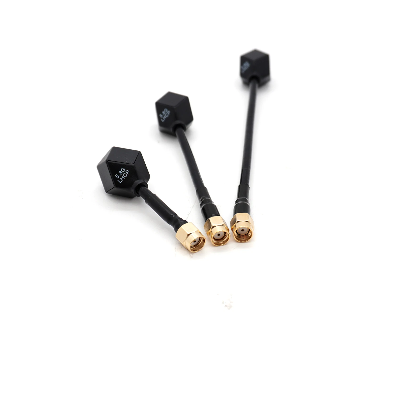 Antena ligera de 5,8 Ghz SMA RPSMA LHCP/RHCP antena de 60MM/100MM/150MM para RC FPV Freestyle Racing Drone accesorios de actualización