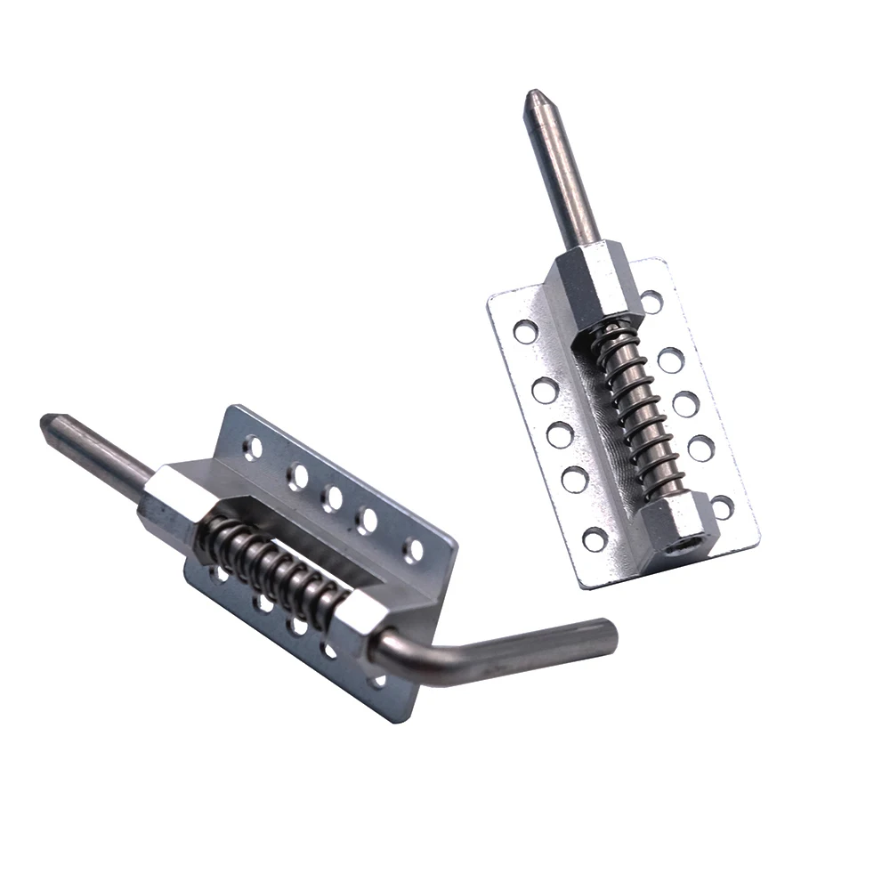2PCS Fuselage Locker Aluminum Canopy Lock Latch Heavy Duty Spring Loaded FOR F3A UAV Fixed Wing RC Airplane Aircraft