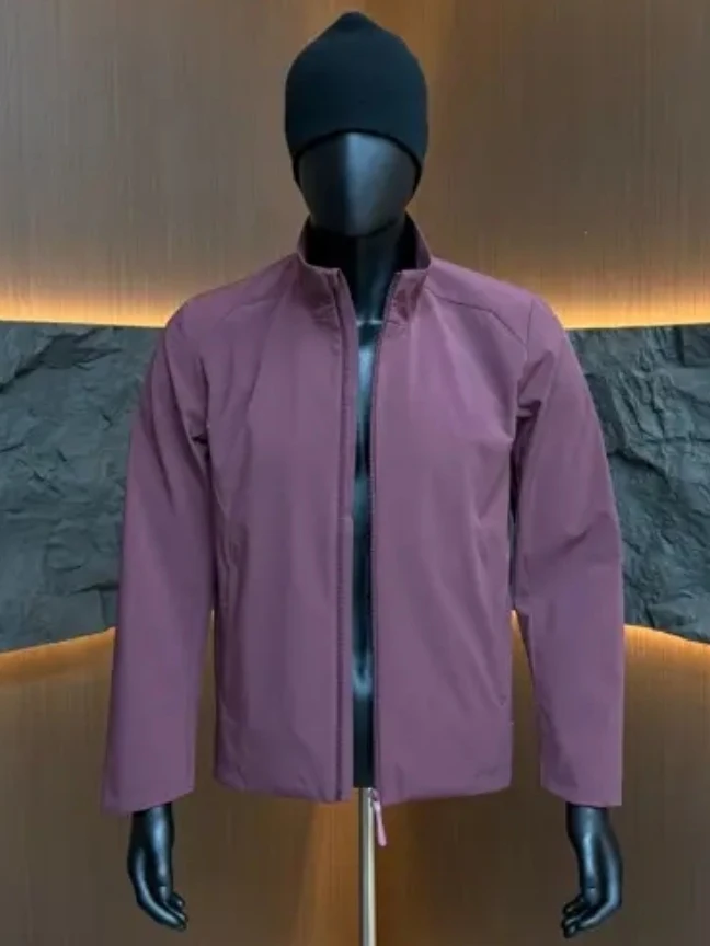 

Spring Autumn Men's New Outdoor Style Stand Collar Jacket High Quality Luxury Fashion Versatile Youth Popular Standard Fit Lo...