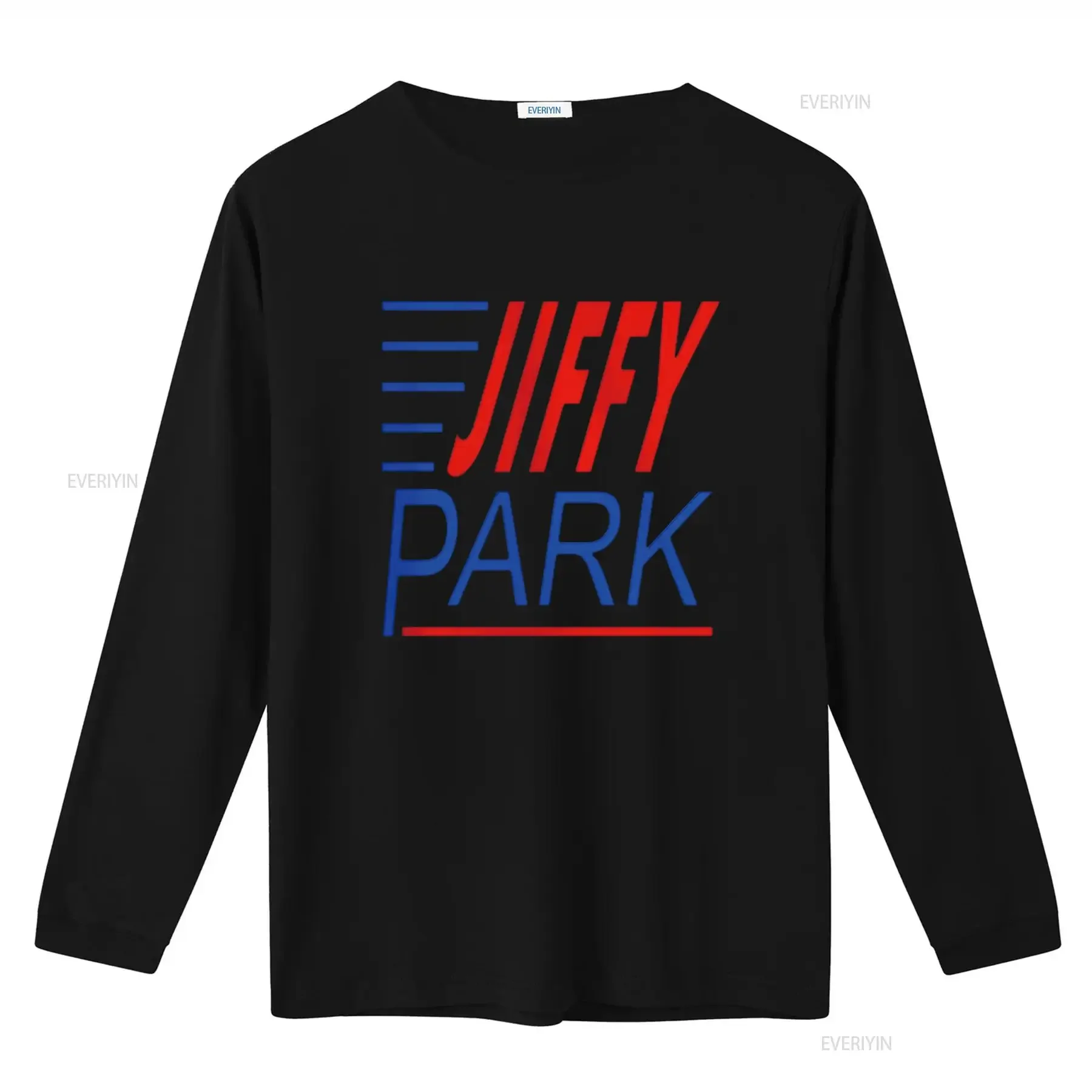 قميص رجالي Jiffy Park White T 100 قطن X كبير عتيق برسومات مغسولة ممتدة ومريحة مصممة ملابس أنيقة