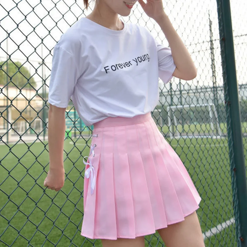 2023 New Summer Fashion Trend Versatile High Waist Covering Belly Strap Korean Edition Academic A-line Pleated Half Dress