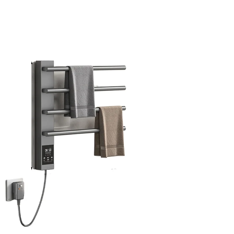 

*Электрическая вешалка для полотенец, ванная комната простая, обычный нагрев и сушка, вешалка для полотенец можно установить секретно.