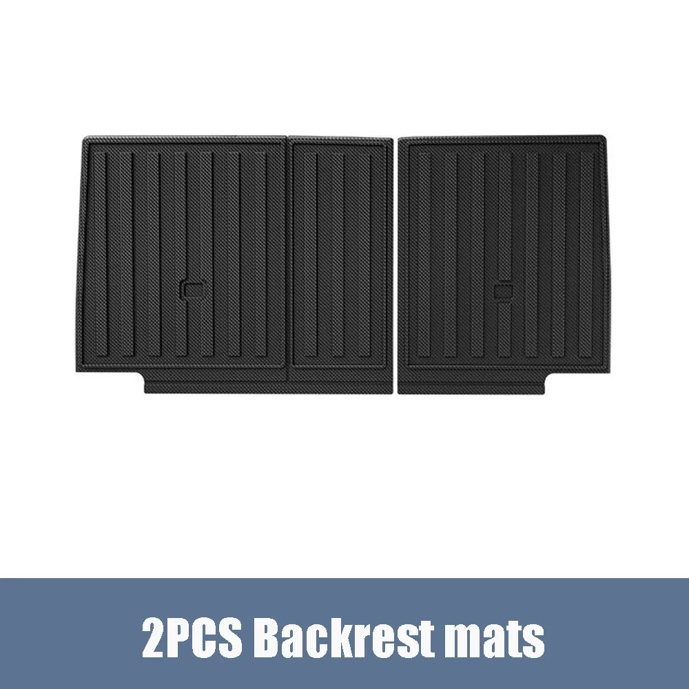 Voor BYD Seal U / Song Plus EV & DMI 2021-2025 TPE Vloermatten en Rugleuningmat, All Weather Vloervoeringen Kofferbakmat Heavy Duty Pad