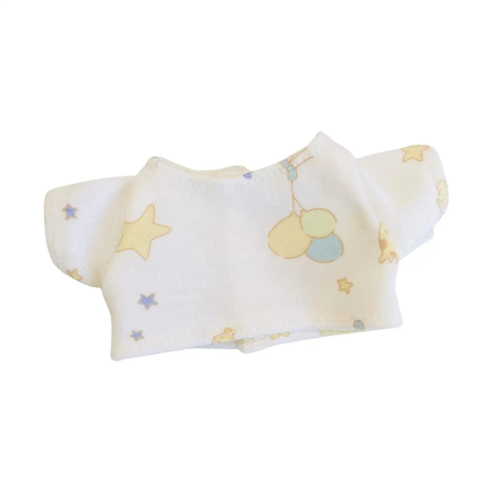 17 cm Puppen-T-Shirt, lässige Baumwollkostüme, Spielzeugkleidung für Babypuppen, Sammlergeschenke und Spiele