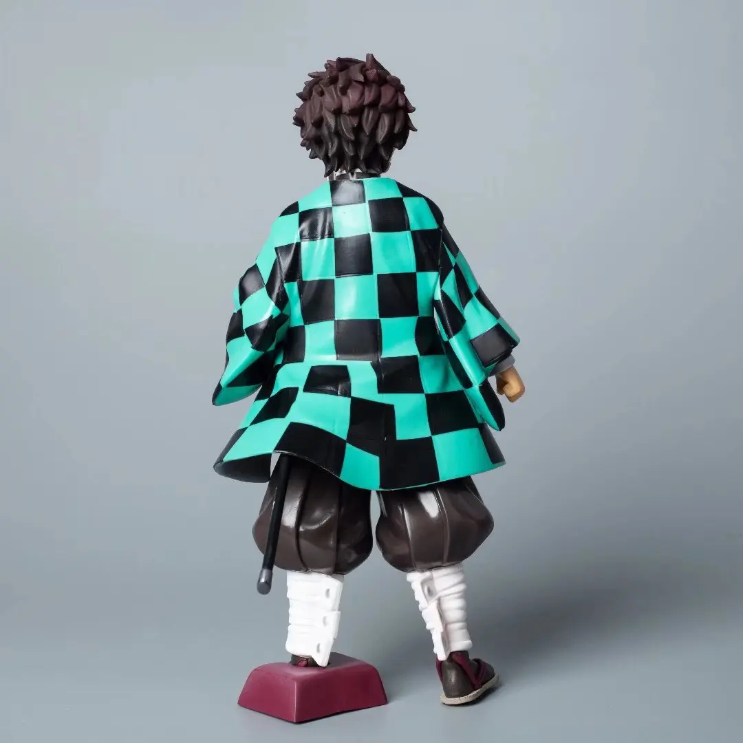 أنيمي شيطان القاتل Gk عمل أرقام كامادو تانجيرو أجاتسوما زينيتسو Nezuko Hashibira Inosuke بولي كلوريد الفينيل تمثال نموذج اللعب 19-22 سنتيمتر