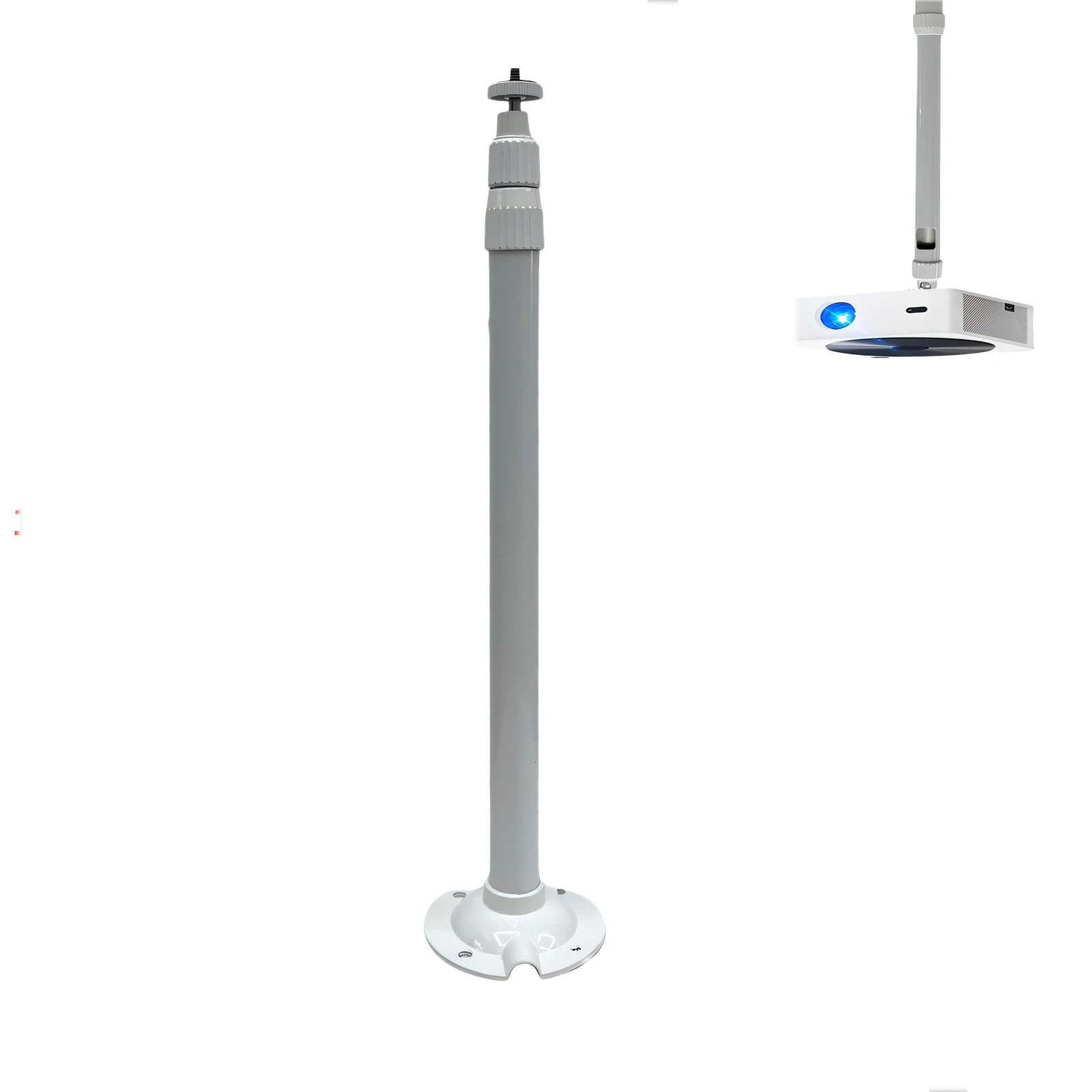 مروحة حامل جهاز عرض ، مثبت على الحائط ، أبيض #1