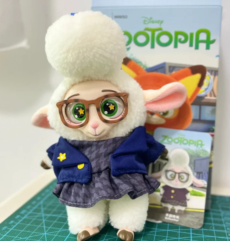 

MINISO Disney Zootopia виниловая игрушка фигурка слепая коробка декоративный предмет Коллекционный модный домашний декор миниатюрный персонаж животного