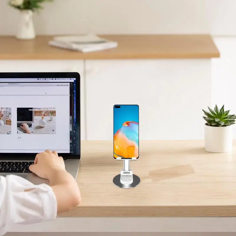 Mobile Phone Stand Desktop Lazy Bedside Universal Support Stand For Cell Phone Foldable And Hoisting Multi-function Telescopic