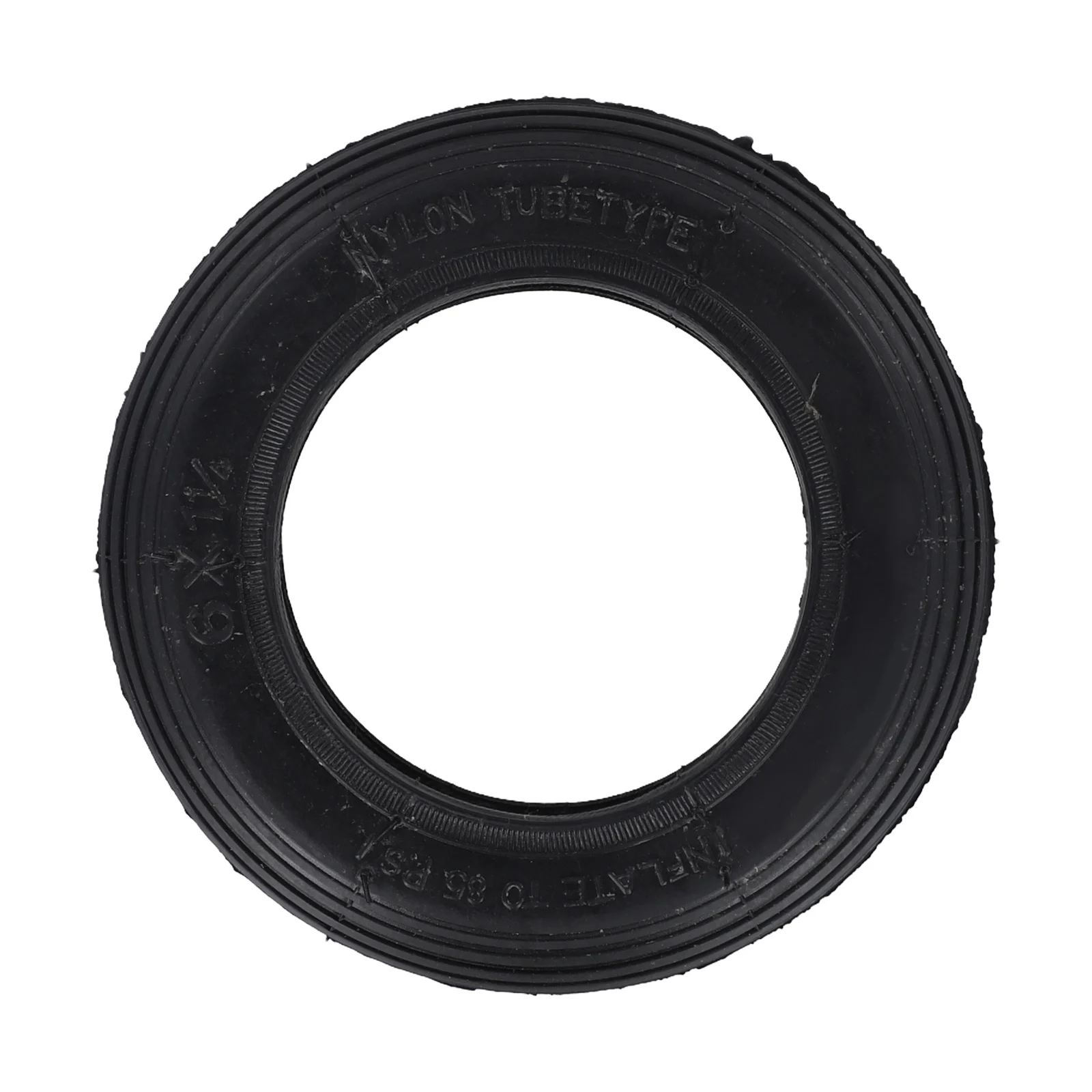 

6*1.25 Tire 6inch Vacuum Outer Tire Better Grip Easy To Replace Lightweight Long-lasting Not Easy To Deform Special Lines