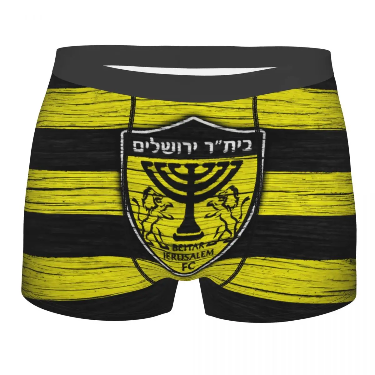 Men's Half FC Beitar Jerusalem ISR IL Boxer Shorts Panties Soft Underwear Team Club Male Sexy Plus Size Underpants