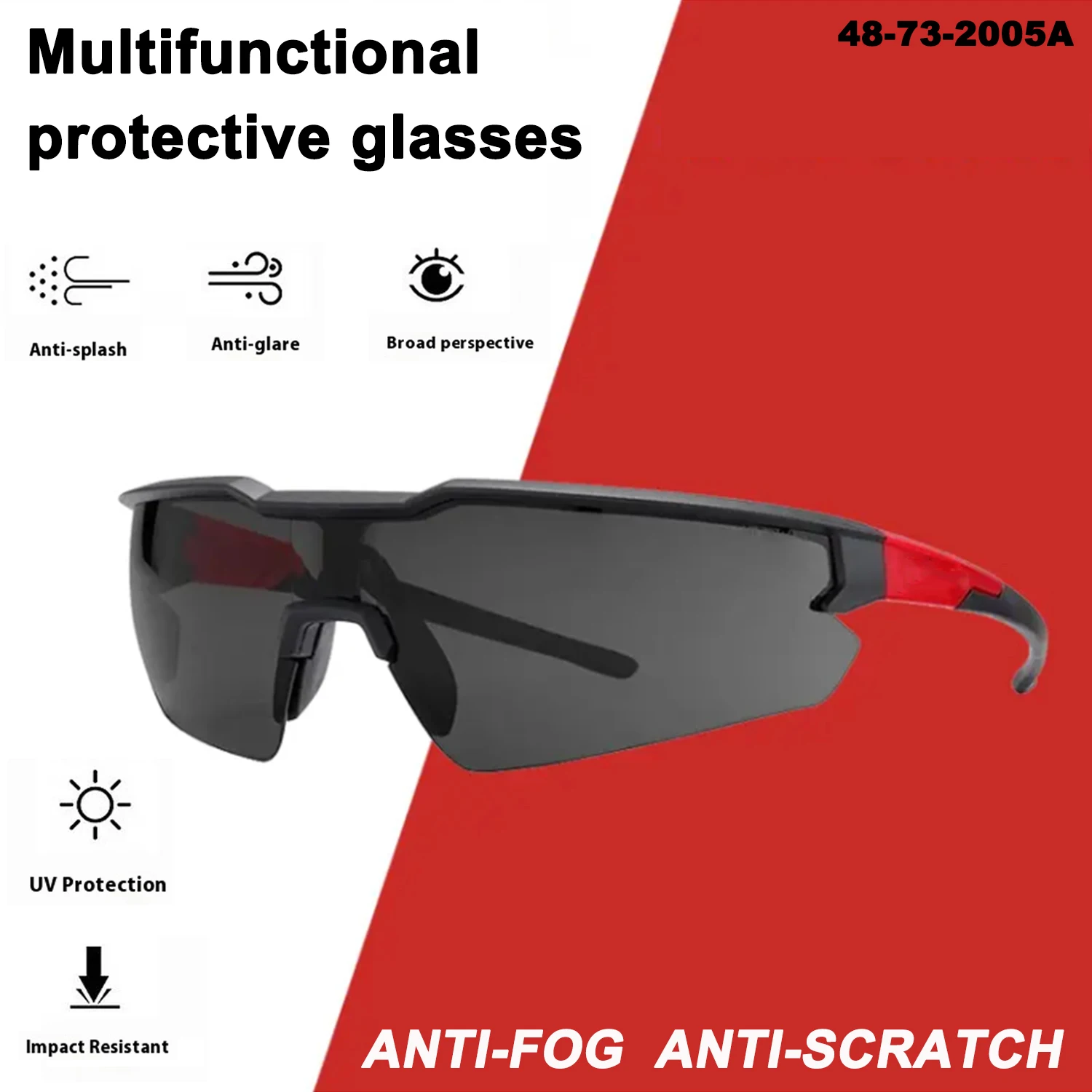 

Goggles prevent splashing dust, wind and sand, industrial cutting and fog-free laboratory riding mountain climbing glasses