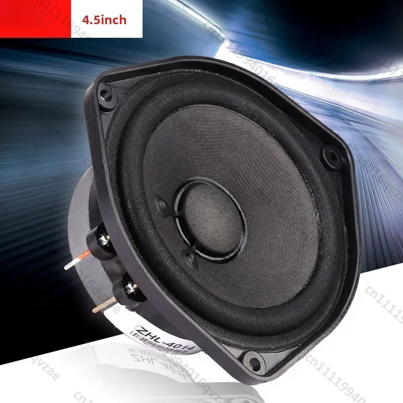 802 Four-inch and A Half 4.5-inch Triangular Plastic Basin Material Rack Full-frequency Medium and Low Speaker Speaker