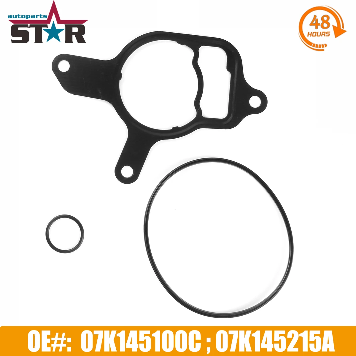 

07K145100C Vacuum Pump Rebuild Seal Kit Gasket For Audi TT For VW Beetle Golf 2.5 L5 Jetta 2008-2014 Passat Rabbit 07K145100H