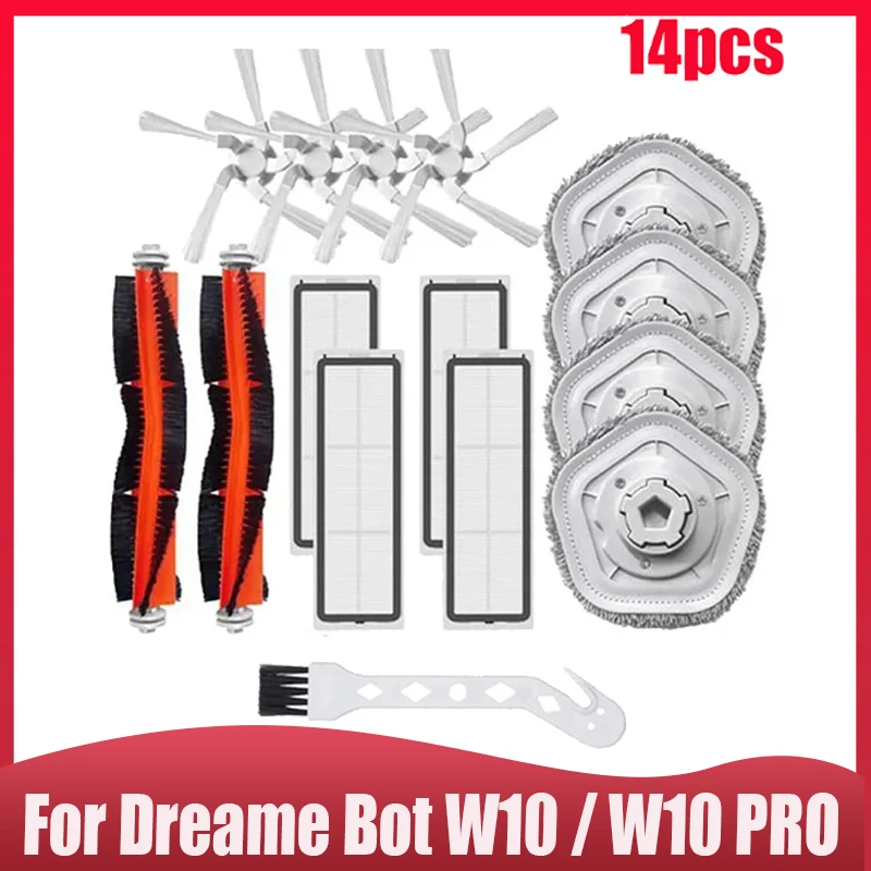 dreame-bot-w10-w10pro-accesorios-para-aspiradoras-cepillo-lateral-principal-filtro-hepa-pano-de-mopa-trapo-repuestos