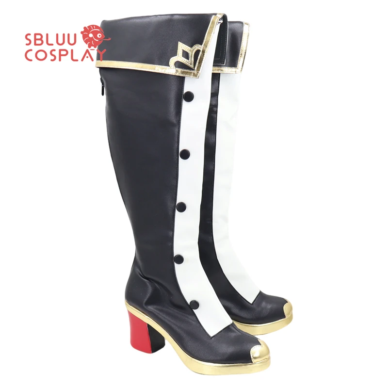 SBluuCosplay Natsume Sakasaki Cosplay Sapatos Botas personalizadas Festa de Halloween