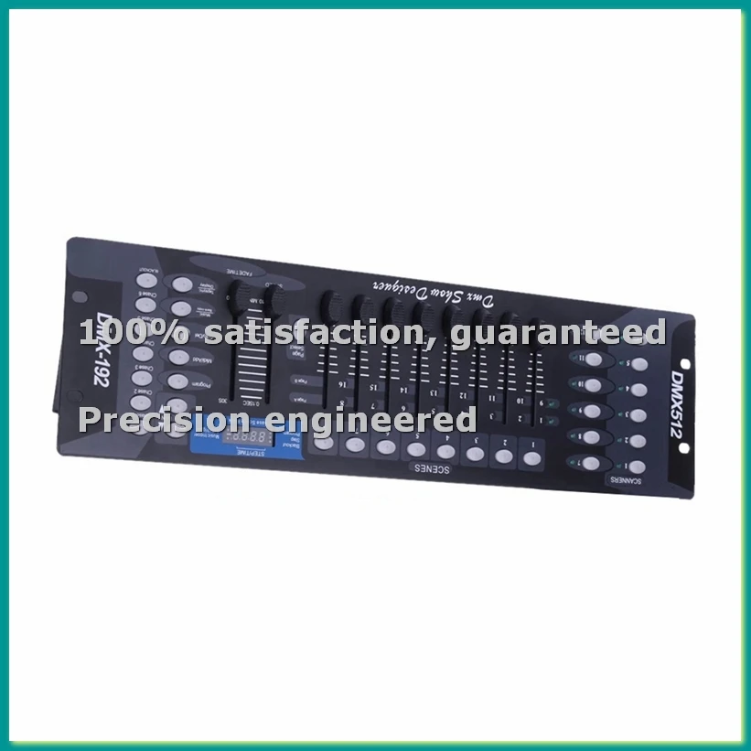 

192 Controller Stage Lighting DJ Equipment Console for LED Par Moving Head Laser Spotlights Controller EU Plug-BCBW