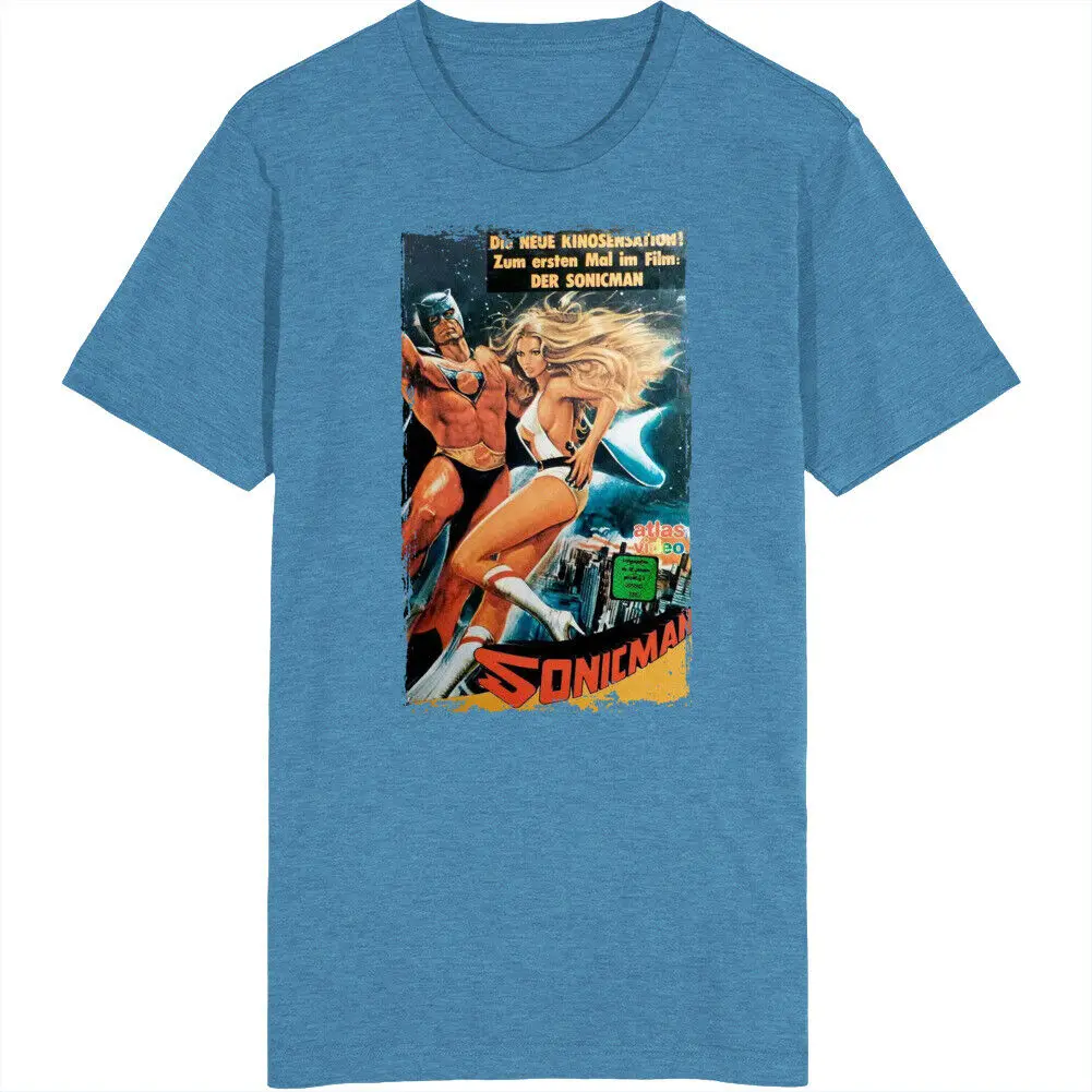 

Sonicman 80s Hero German Movie T Shirt