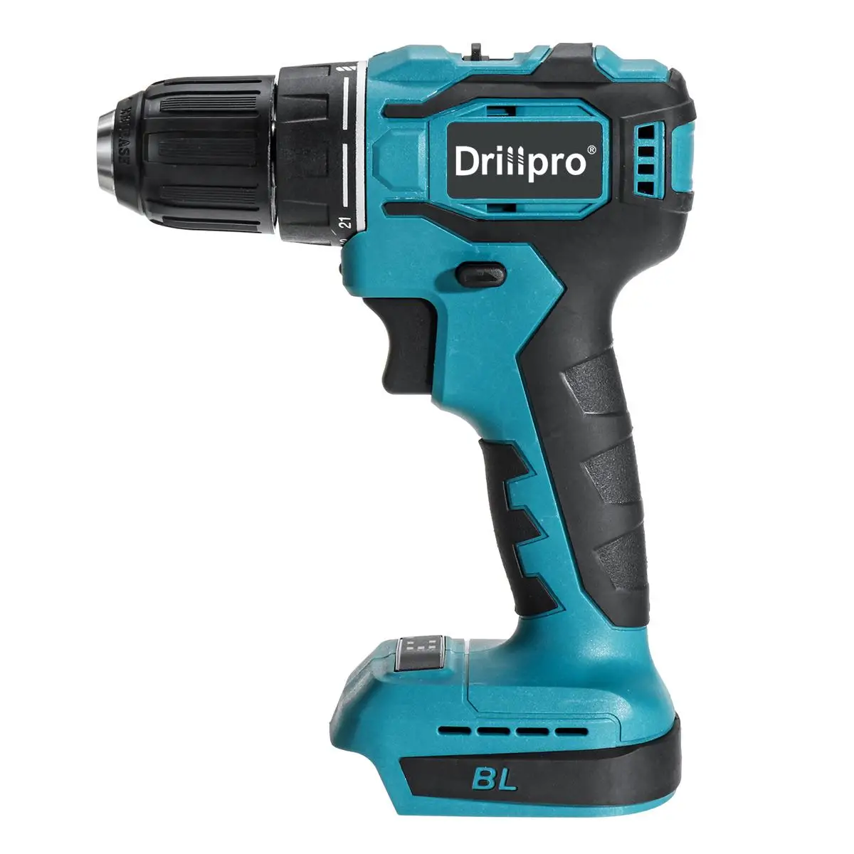 Электрический Аккумуляторный шуруповерт Drillpro, перезаряжаемый силовой привод, электроинструменты «сделай сам», совместимый с аккумулятором Makita 18 в шуруповерт аккумуляторный