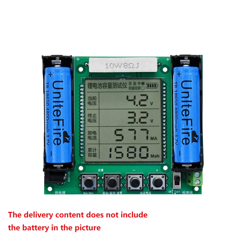 18650 Lithium Battery Capacity Tester Module High Precision XH-M239 LCD Digital Display True Capacity Module MaH/mwH Measurement