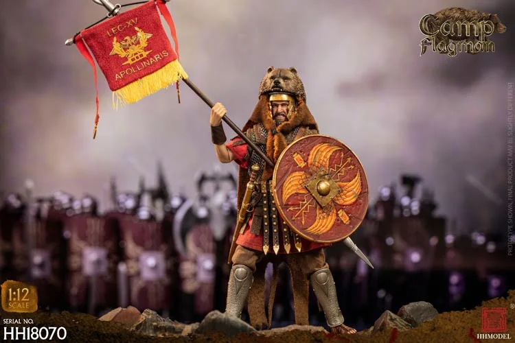 Hhmodel 1/12 Roman Legion Centurion Signifer Standard Bearer Action Figure Collectible Model Toy Decorative Ornaments