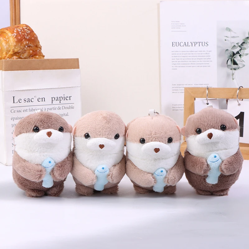 New Otter Doll Cute Little Otter Little Animal Plush Toy Mini Doll Table Decoration